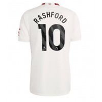 Koszulka piłkarska Manchester United Marcus Rashford #10 Strój Trzeci 2023-24 tanio Krótki Rękaw